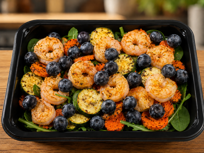 Shrimp and Vegetable Salad