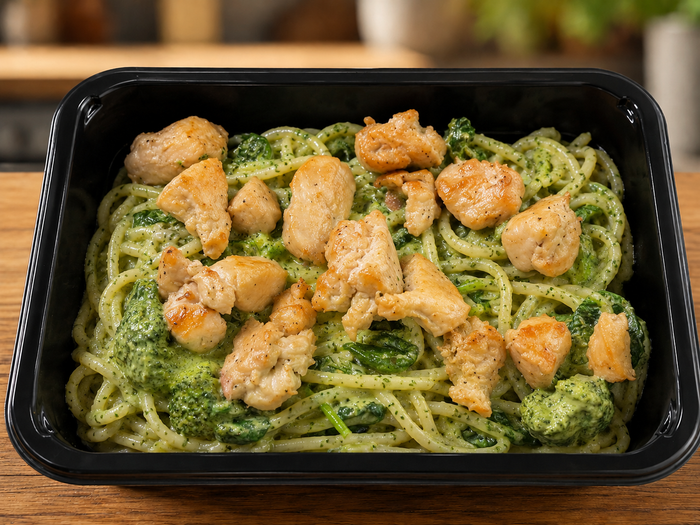 Creamy Pesto Chicken Pasta