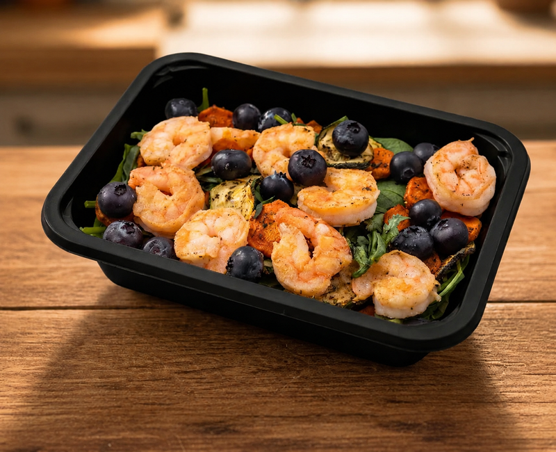 Shrimp and Vegetable Salad