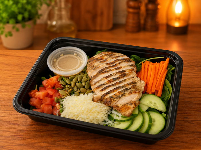 House Salad with Grilled Chicken